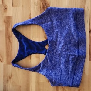 Heather Blue Lululemon Sports Bra - Size 6